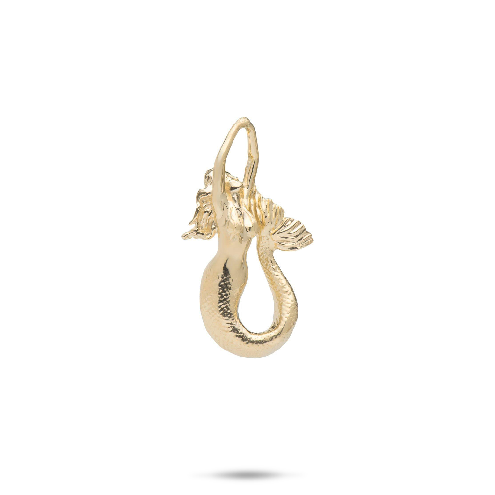 Mermaid Pendant in Gold - 25mm