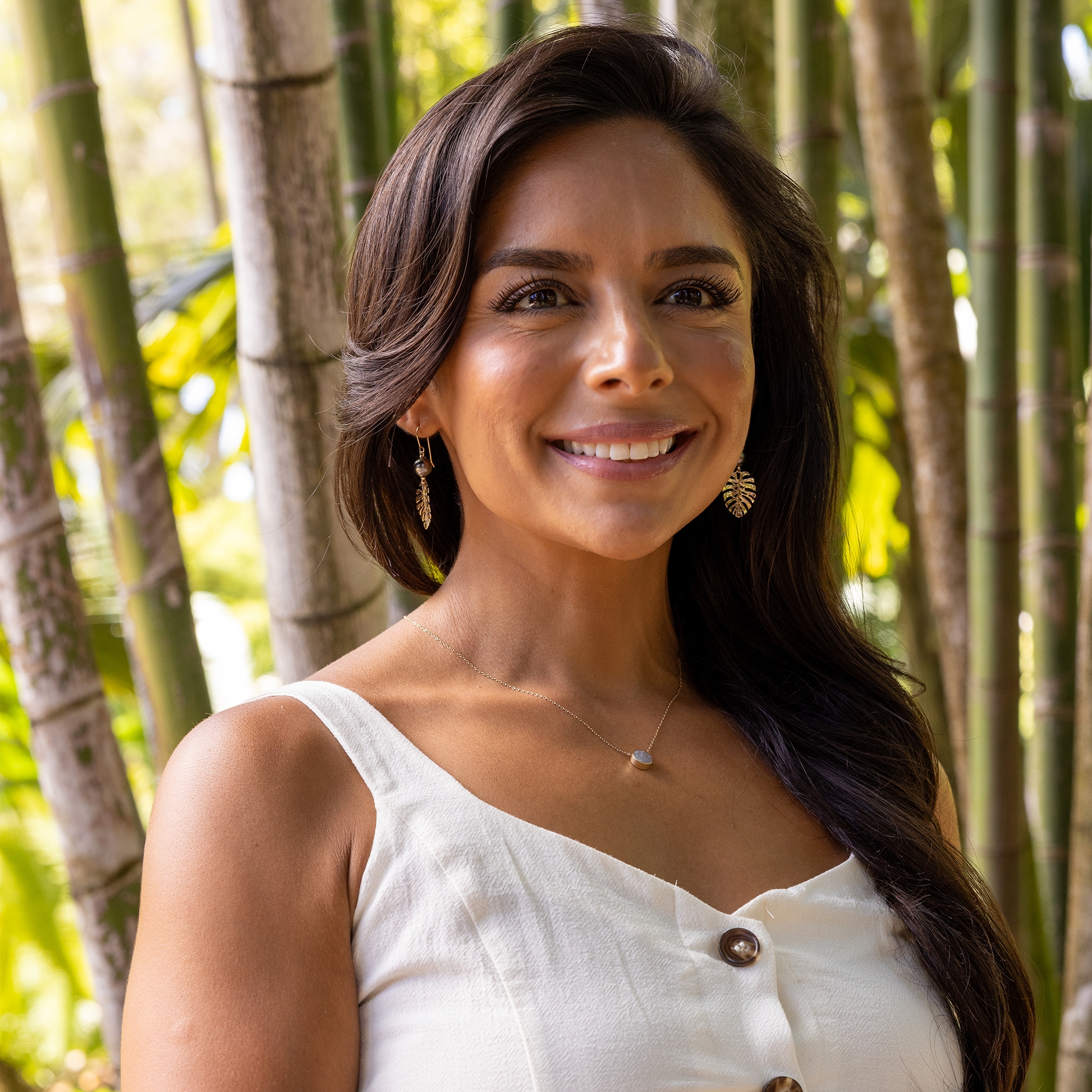 16-18 "ゴールドの真珠のネックレスの調節可能なEclipseフリップサイド黒いコーラル&マザー - 9mm