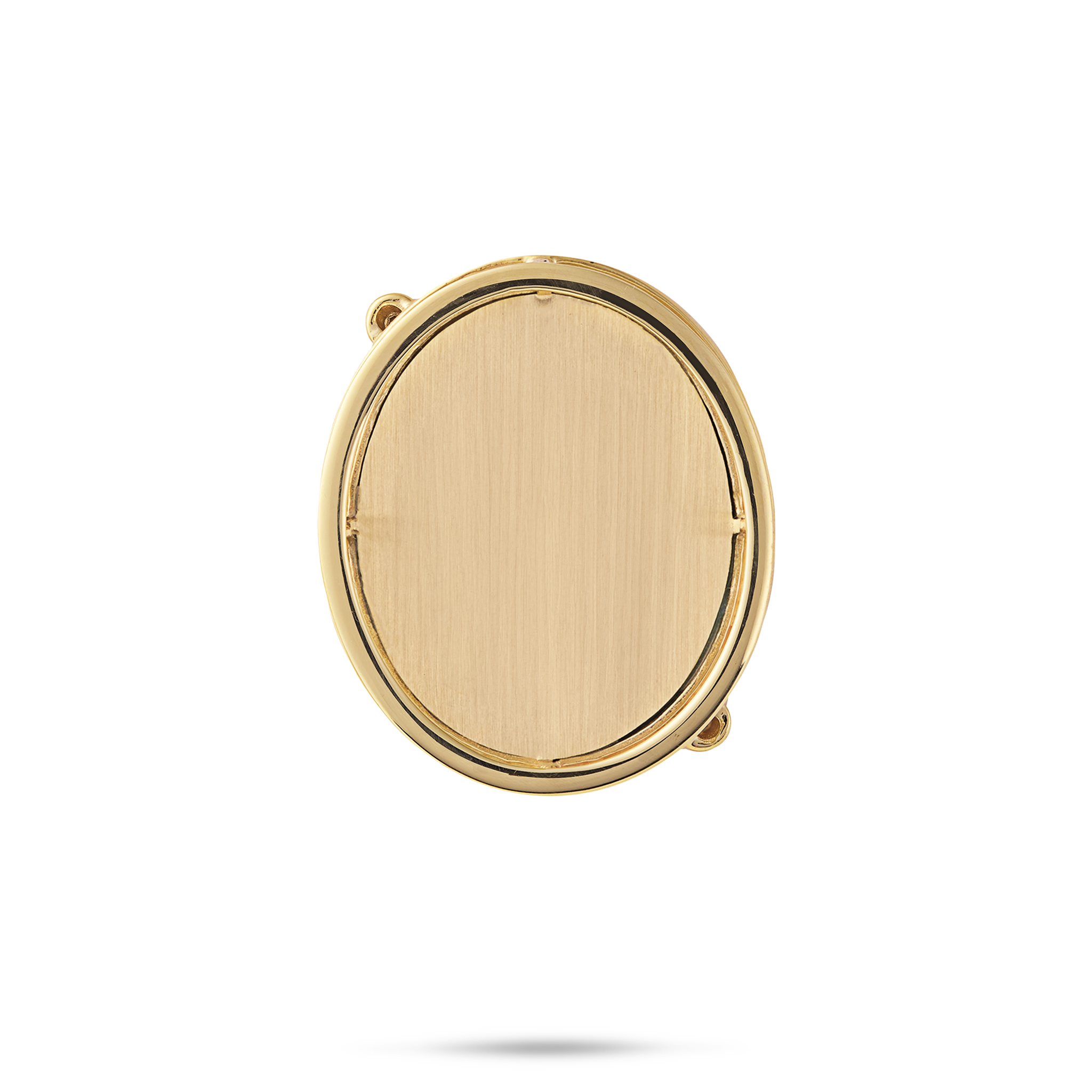 ビーチ&マウンテン ナウパカ ターコイズ&マザーオブパールペンダント トリカラーゴールド ダイヤモンド付き