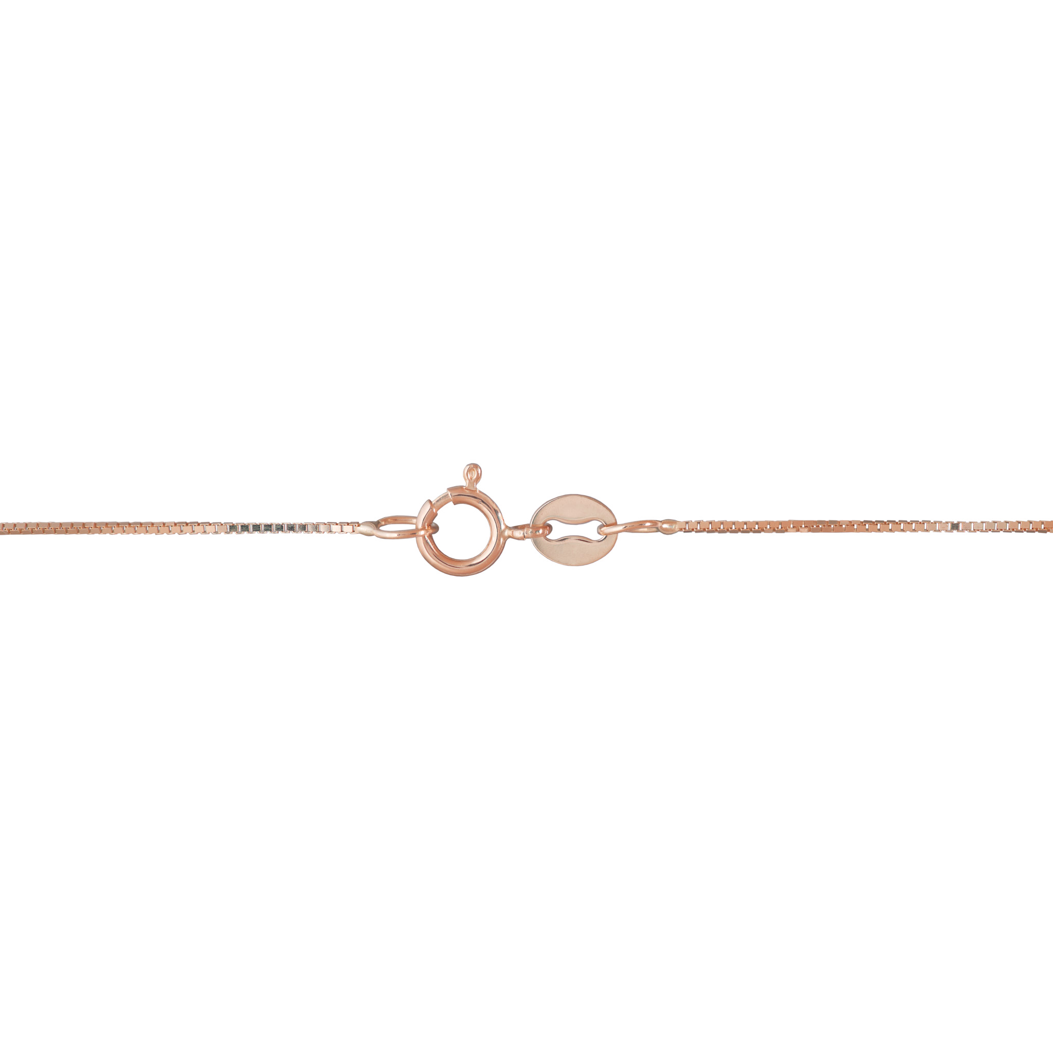 16-18 "ローズゴールドの調節可能なAkoyaフローティングパールネックレス - 8mm