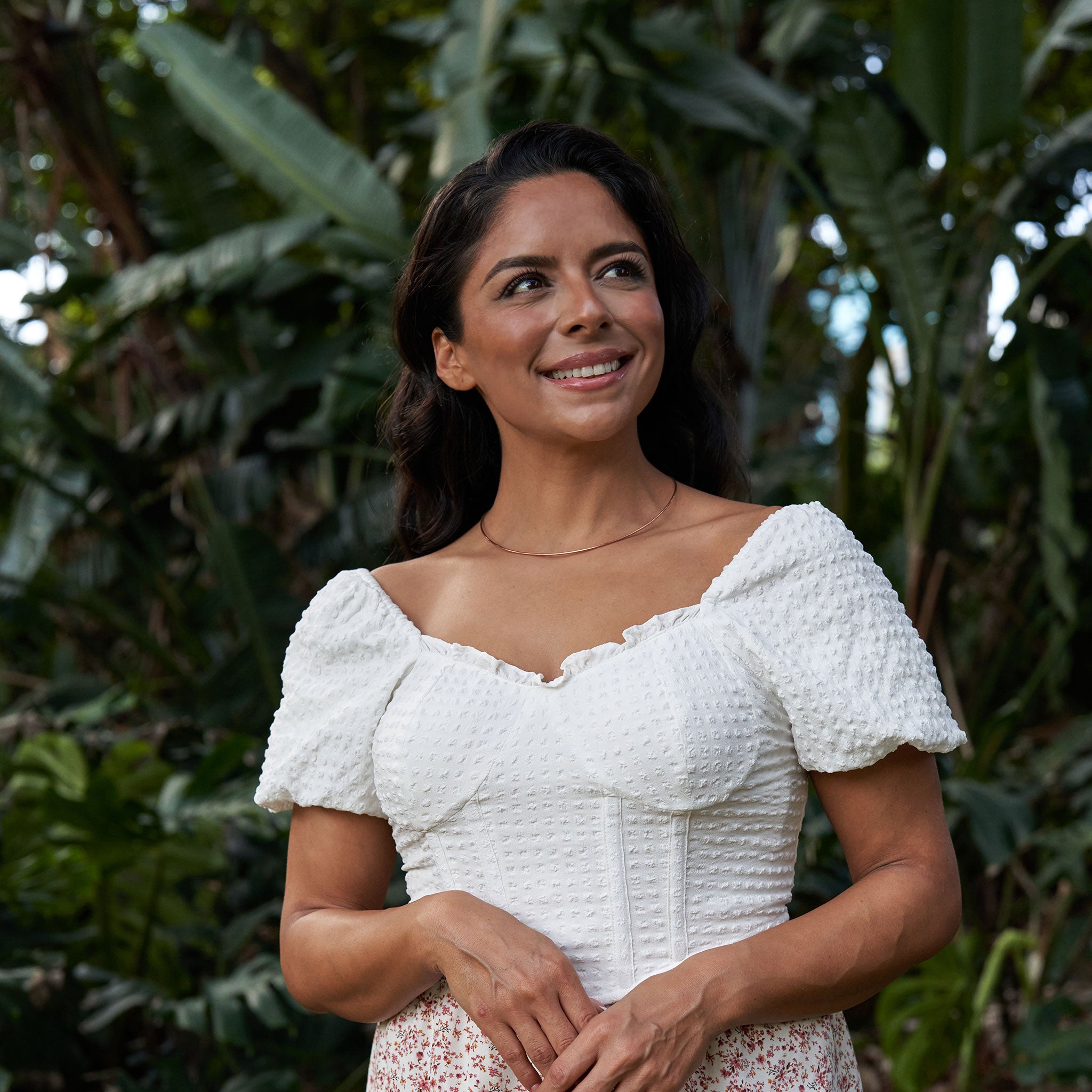 17" 1.5mm Round Omega Chain in Rose Gold