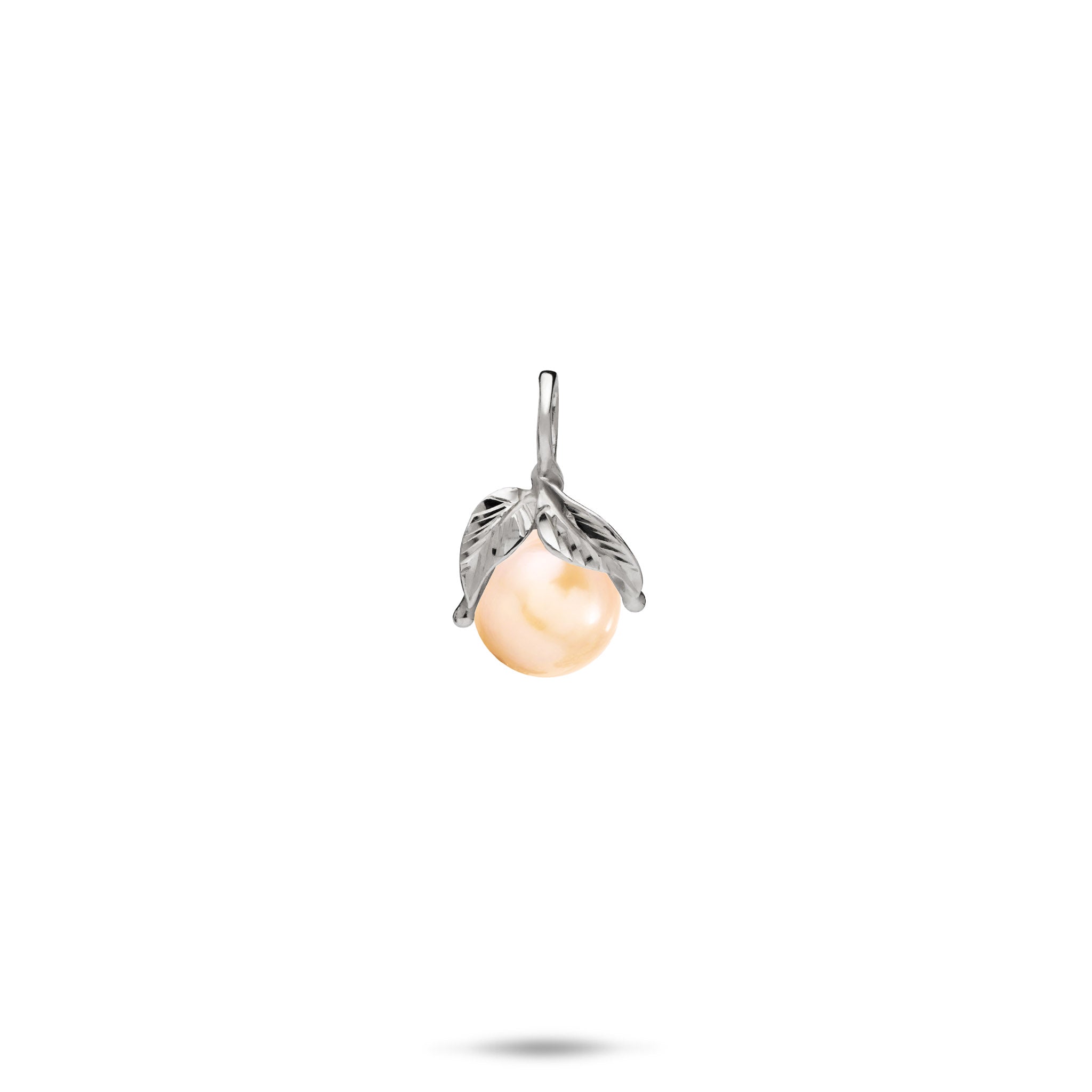 Pick A Pearl Maile Pendant in White Gold