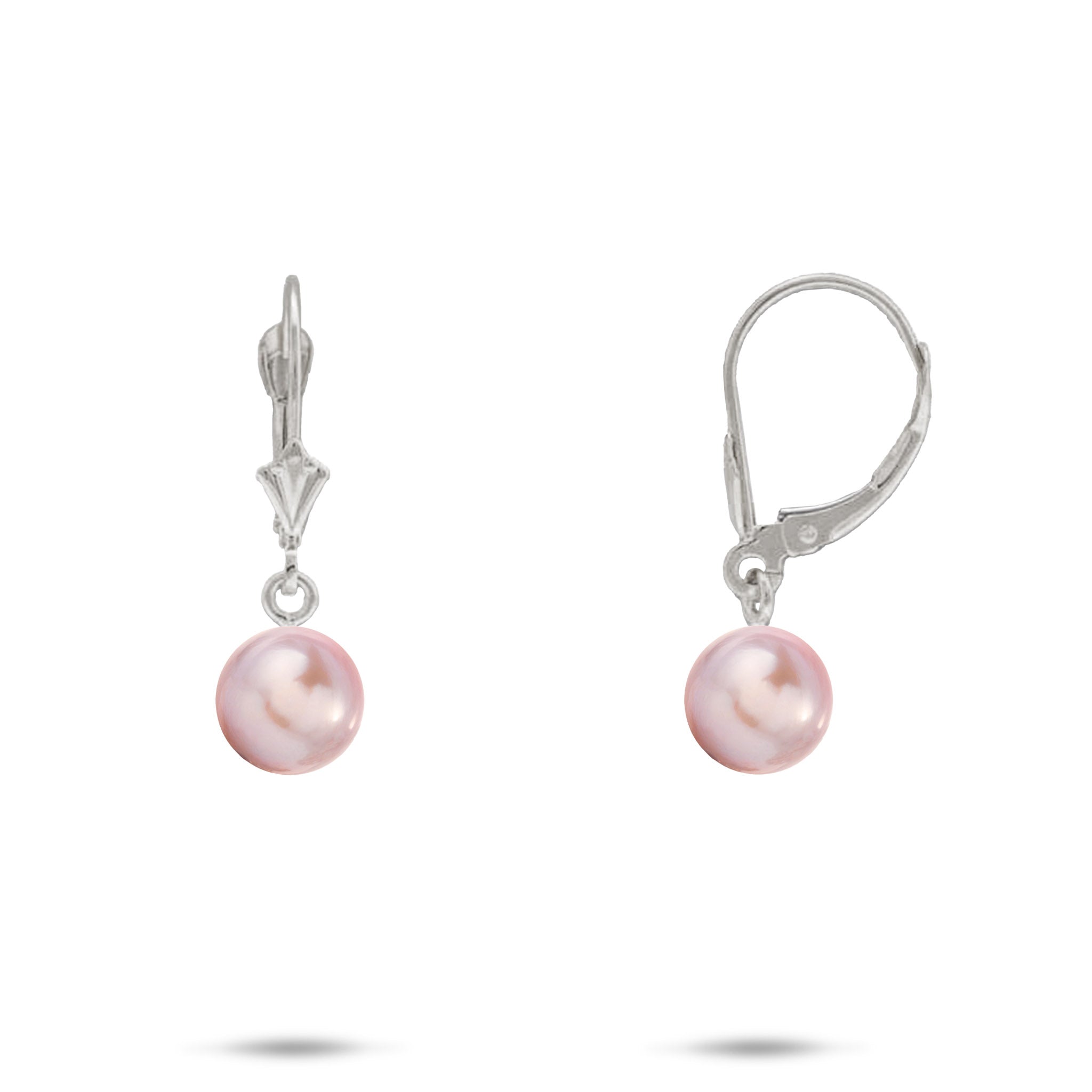Pick A Pearl Earrings in White Gold