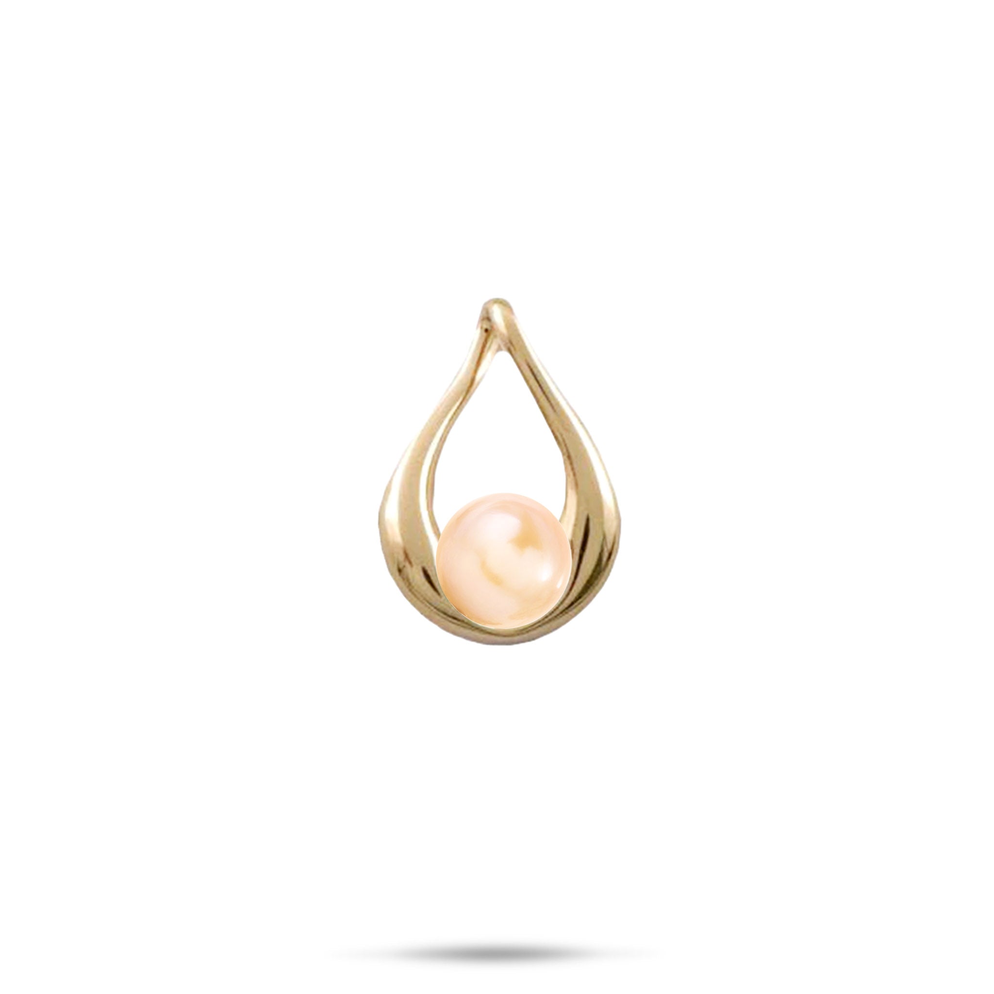Pick A Pearl Infinity Drop Pendant in Gold