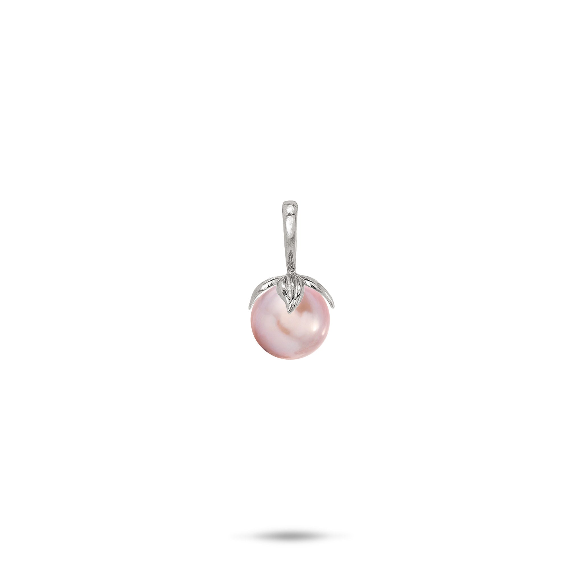 Pick A Pearl Maile Pendant in White Gold