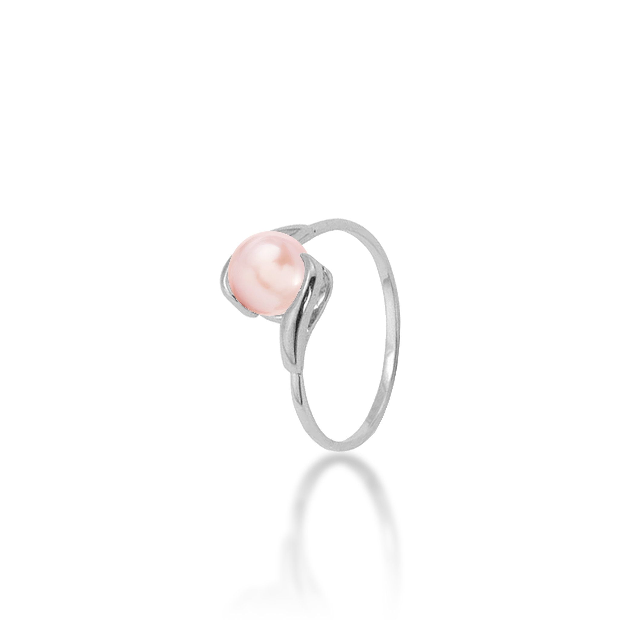 Pick A Pearl Ring in White Gold