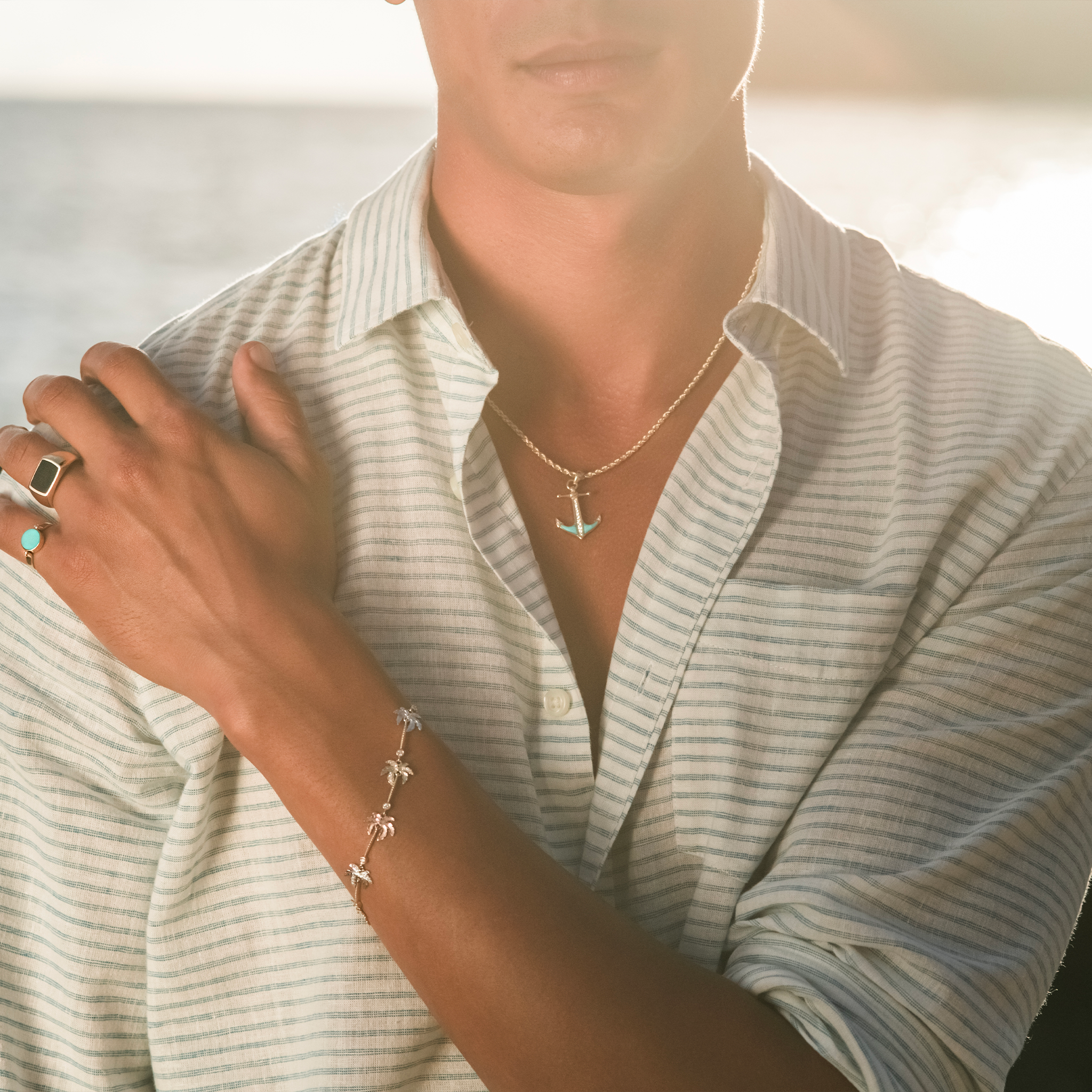 2.5mm Rope Chain in Gold