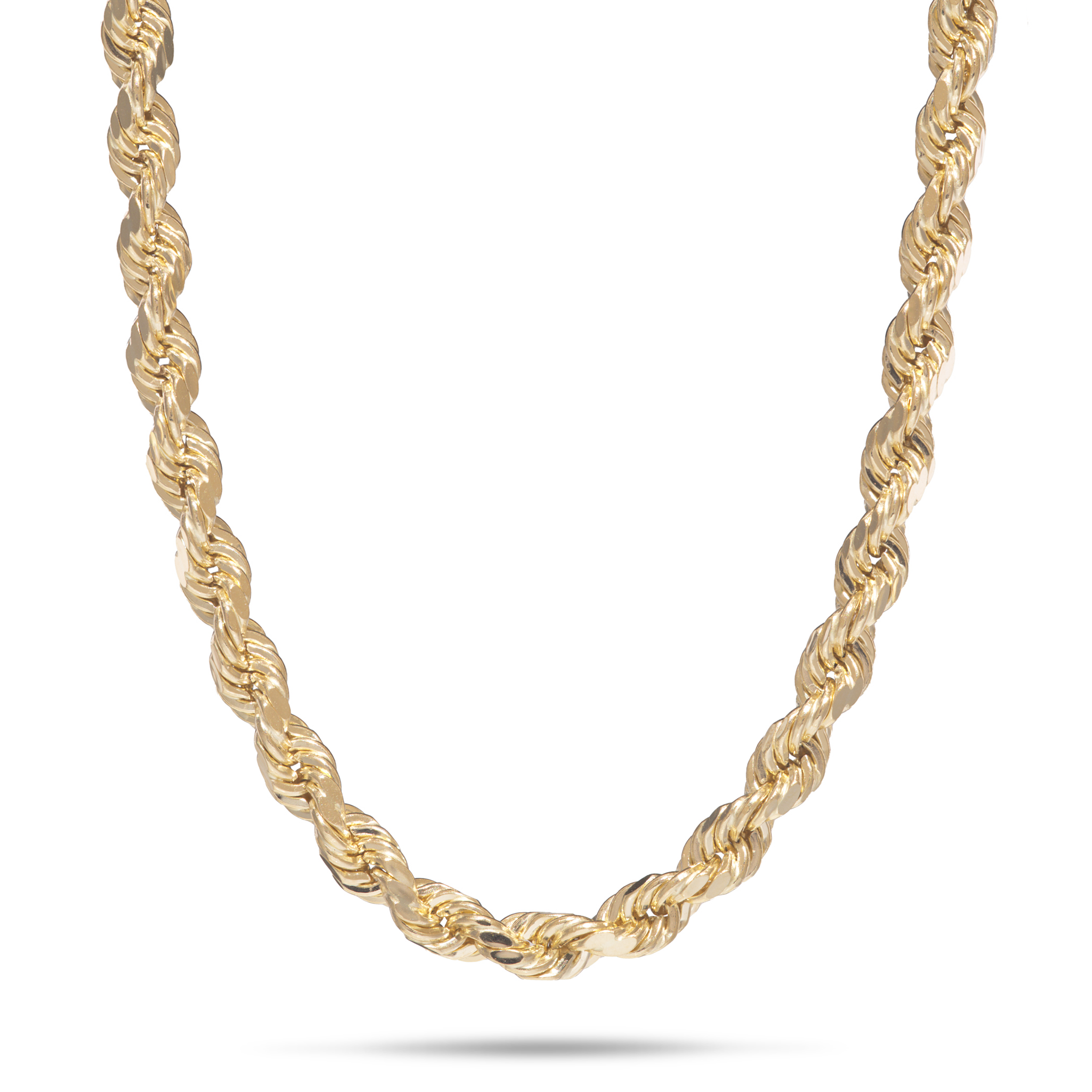 3,5 mm Hohlseilkette in Gold