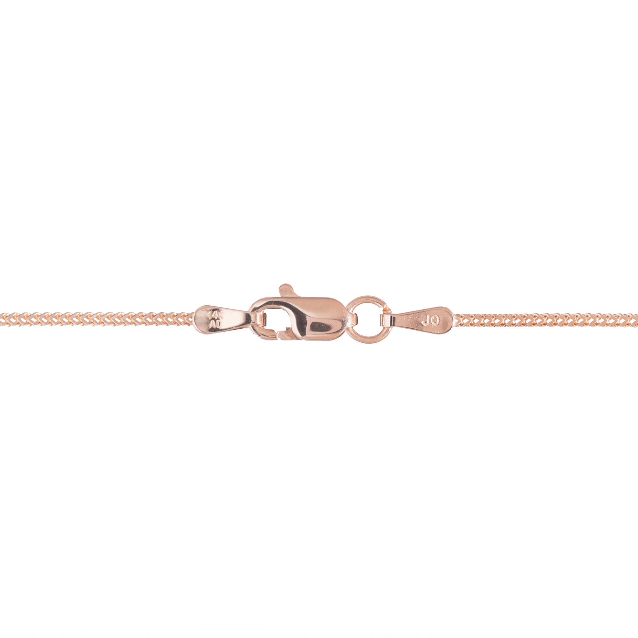 16-18" Adjustable Freshwater Lilac and Ultraviolet Pearl Necklace in Rose Gold - 10-11mm