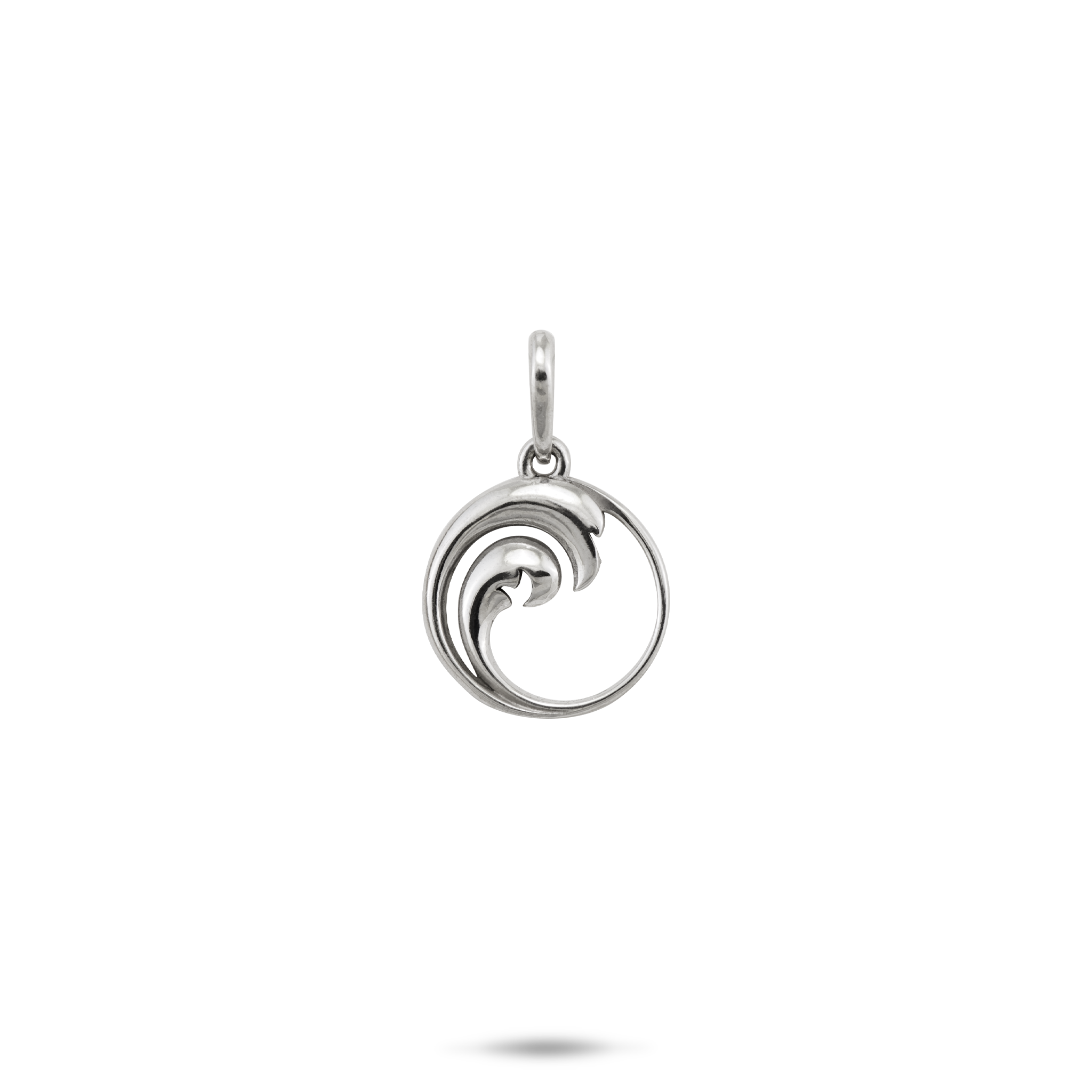 Naluペンダント/スターリングシルバーの魅力 -  12mm