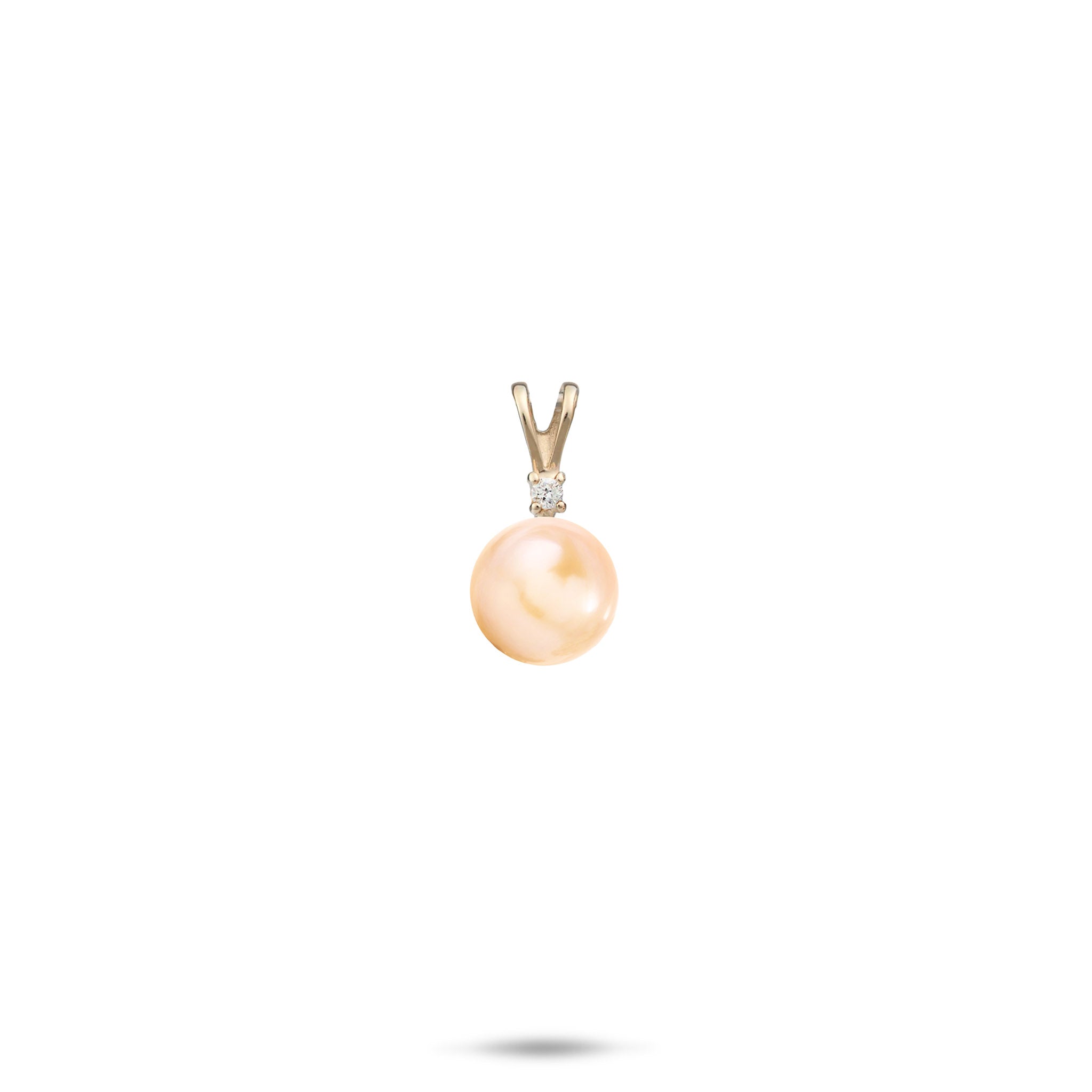 Pick A Pearl Pendant in Gold with Diamond