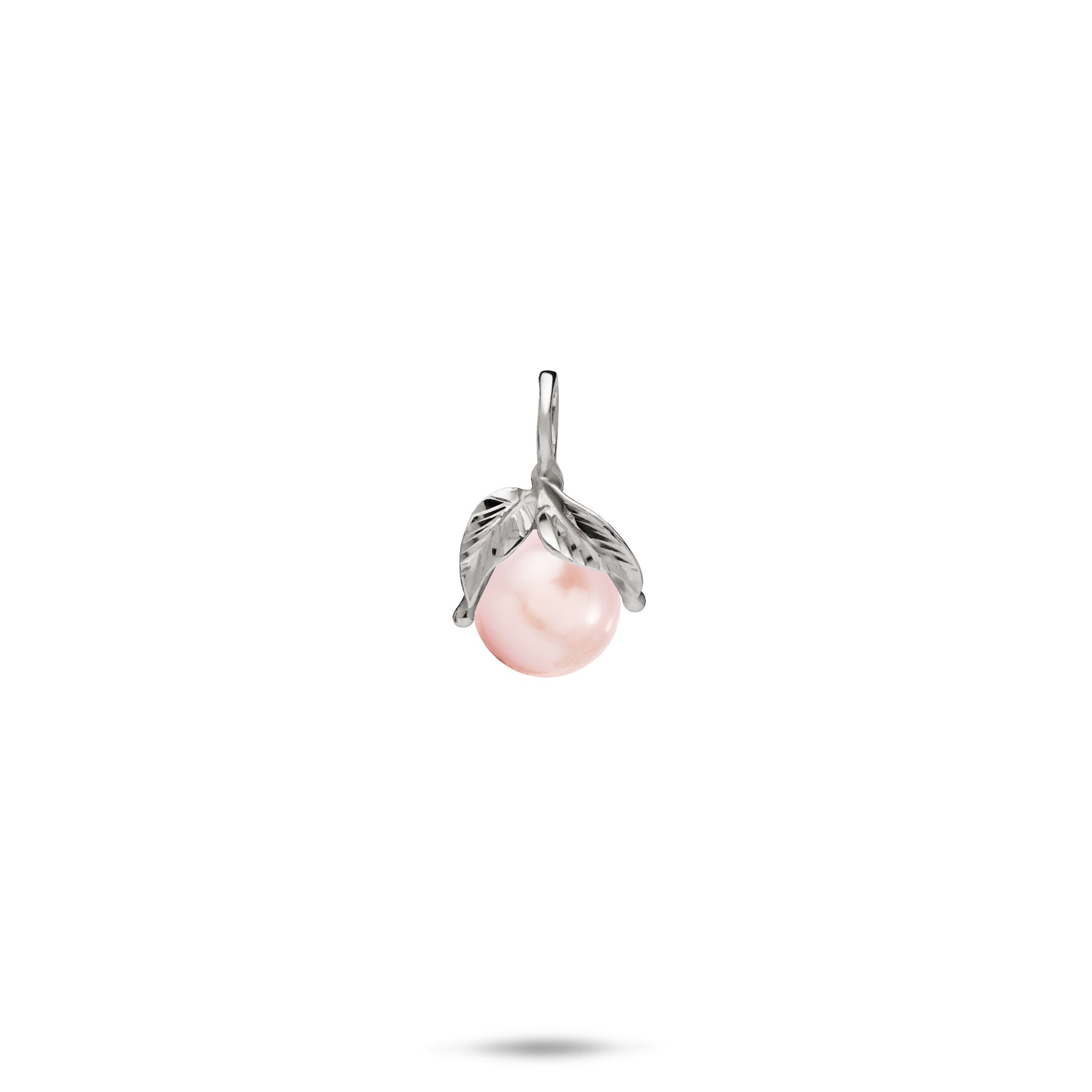 Pick A Pearl Maile Pendant in White Gold