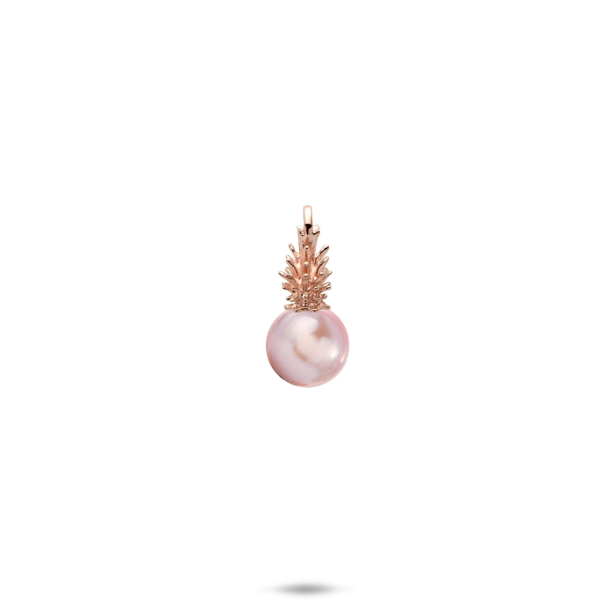 Pick A Pearl Pineapple Pendant in Rose Gold