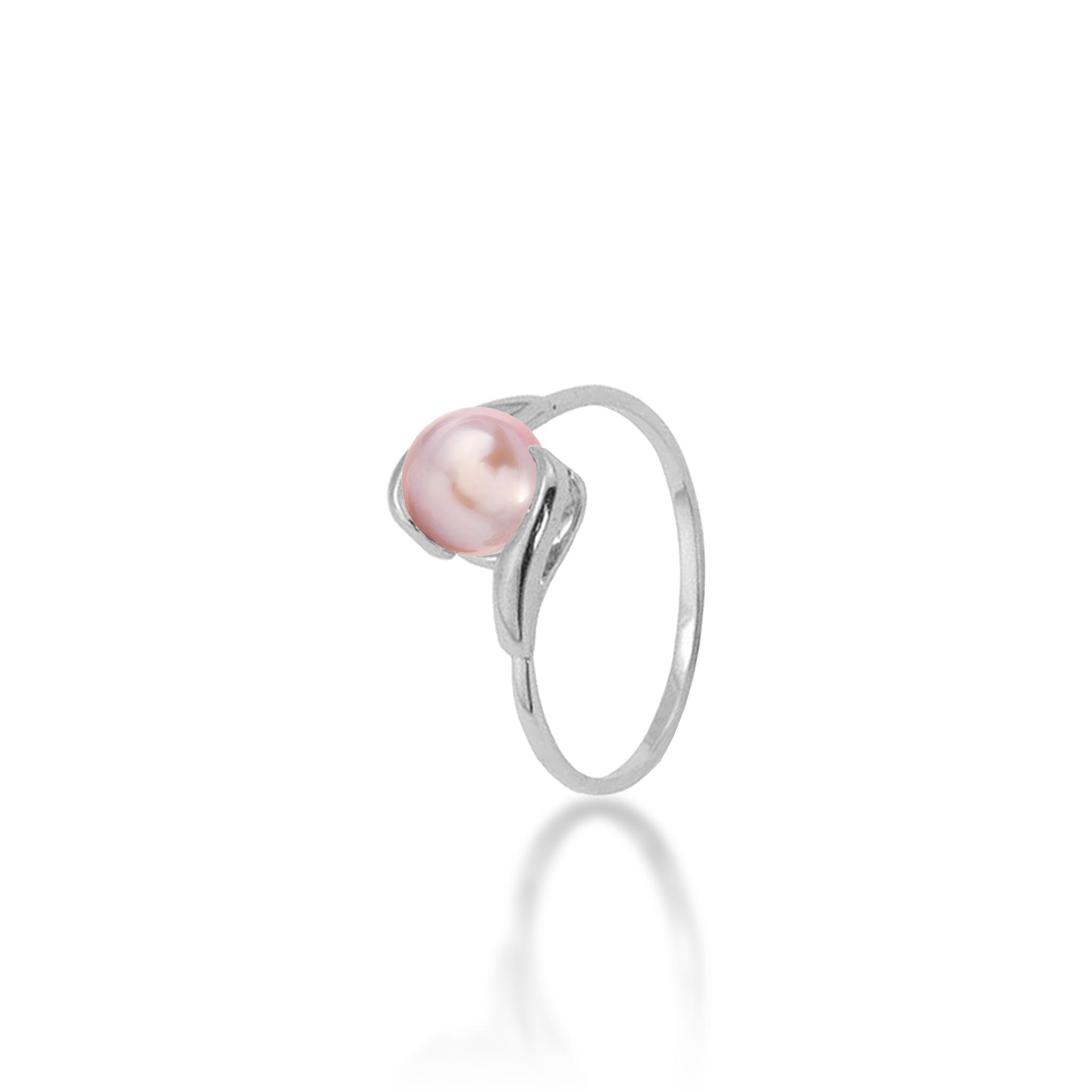 Pick A Pearl Ring in White Gold