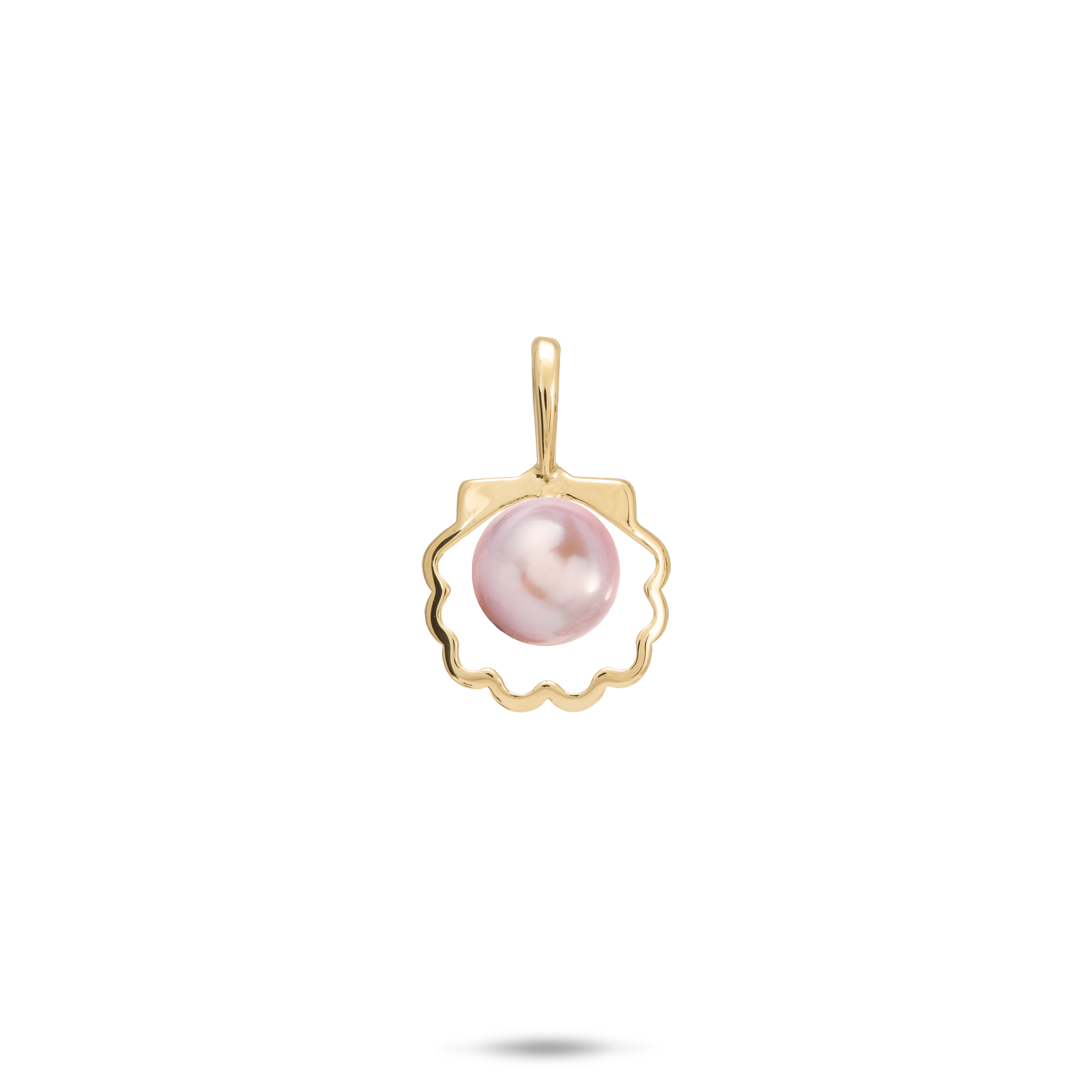 GoldのPearl Seashellペンダントを選ぶ -  11mm
