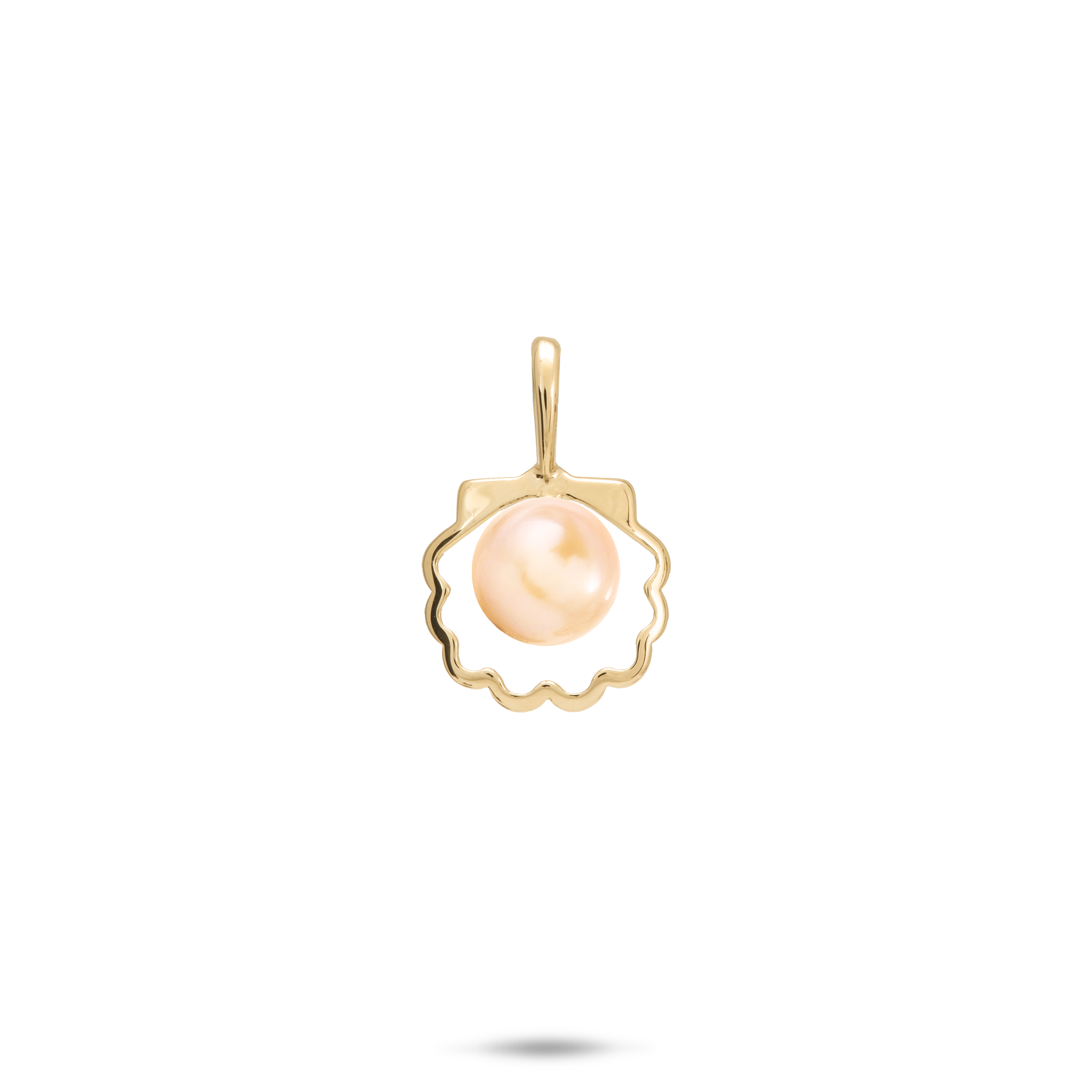 GoldのPearl Seashellペンダントを選ぶ -  11mm