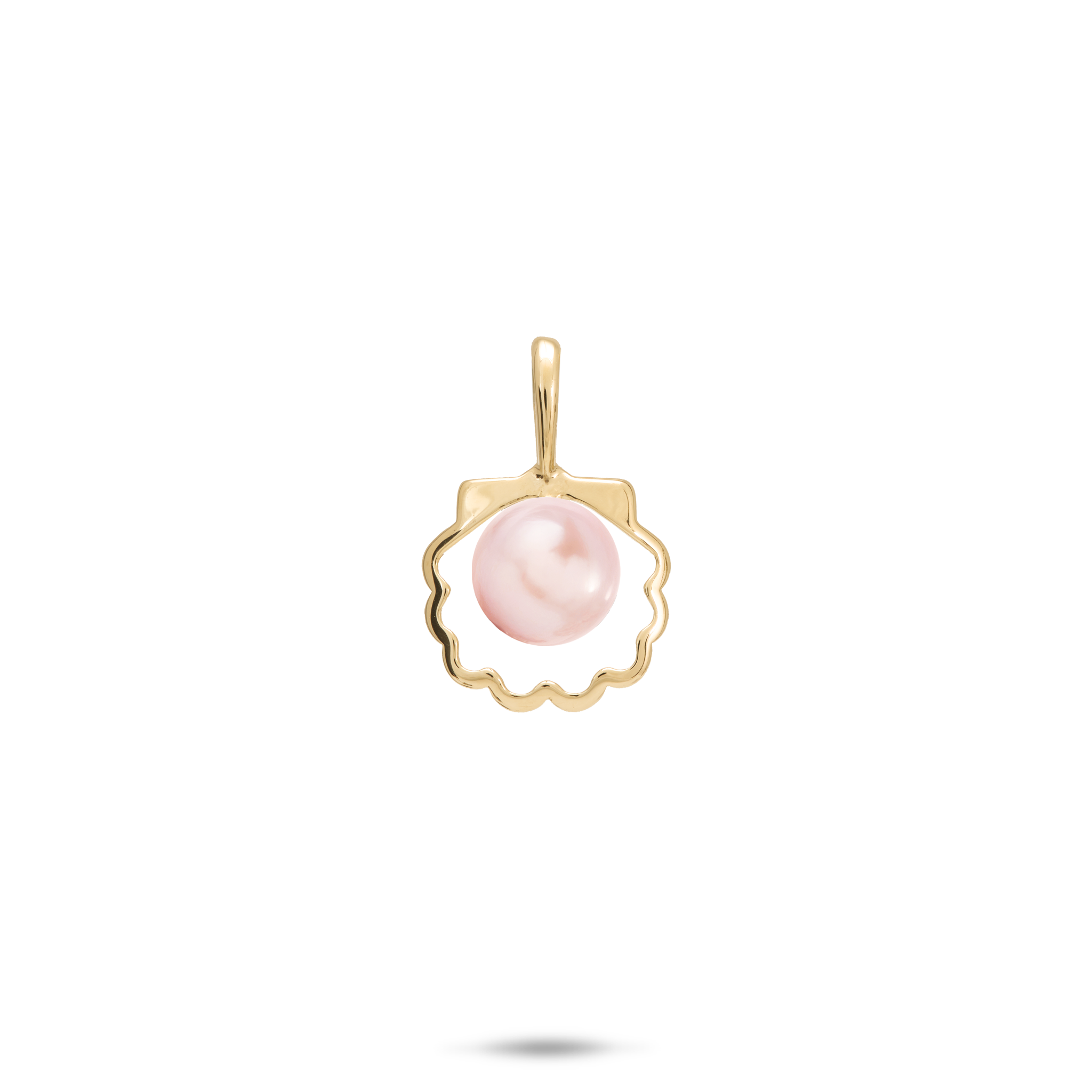 GoldのPearl Seashellペンダントを選ぶ -  11mm