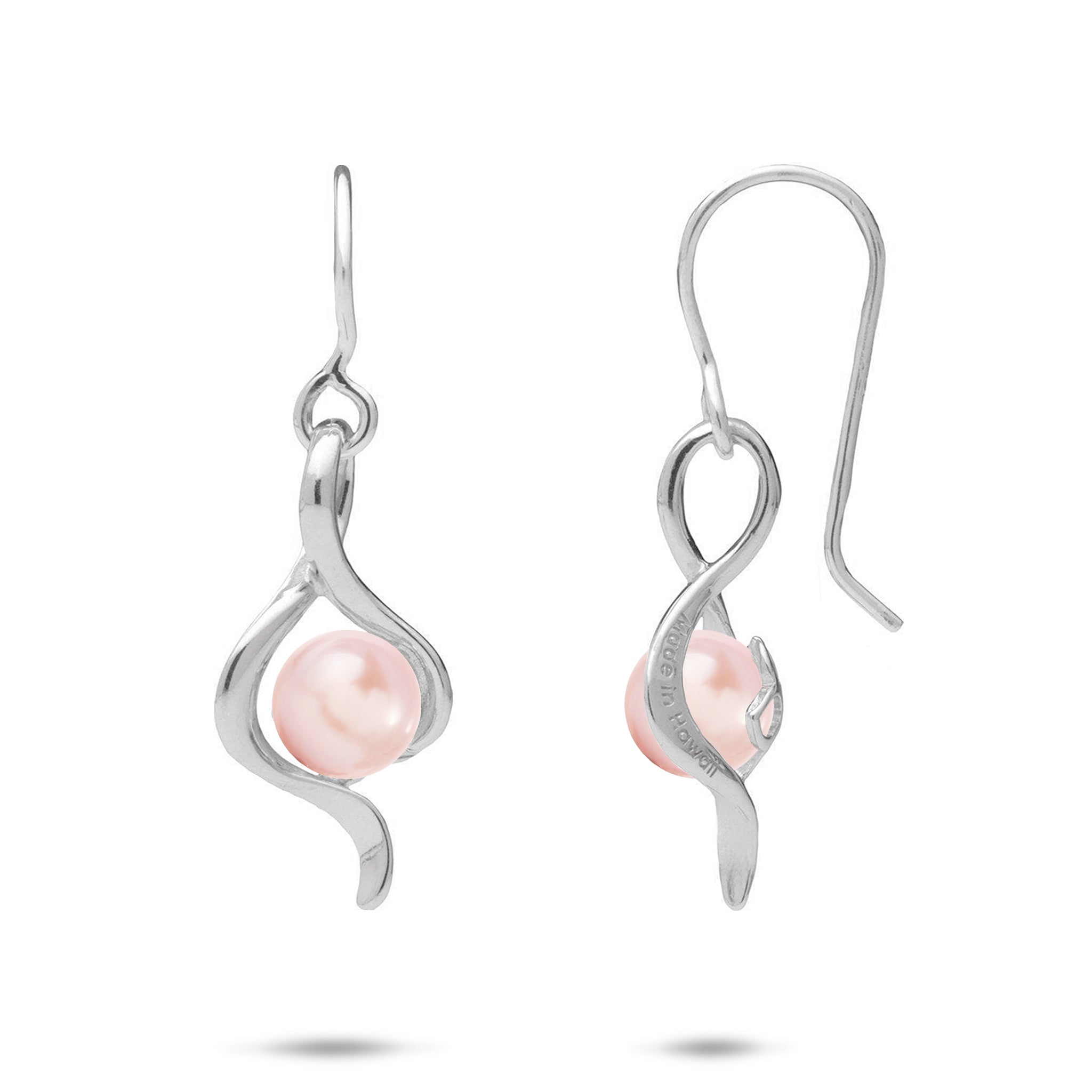 Pick A Pearl Earrings in Sterling Silver - 23mm