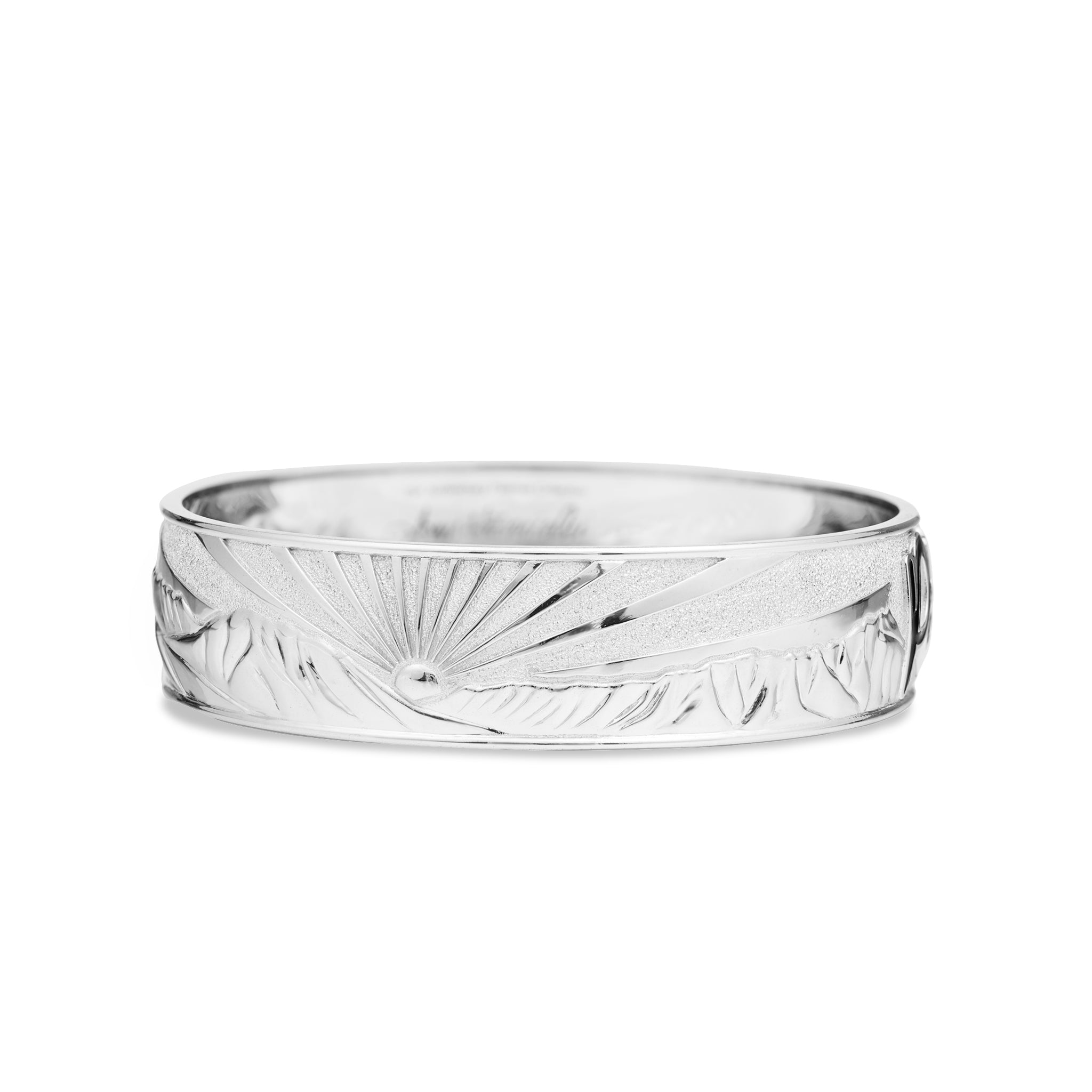 Pālehua Enamel Bracelet in Sterling Silver - Maui Divers Jewelry