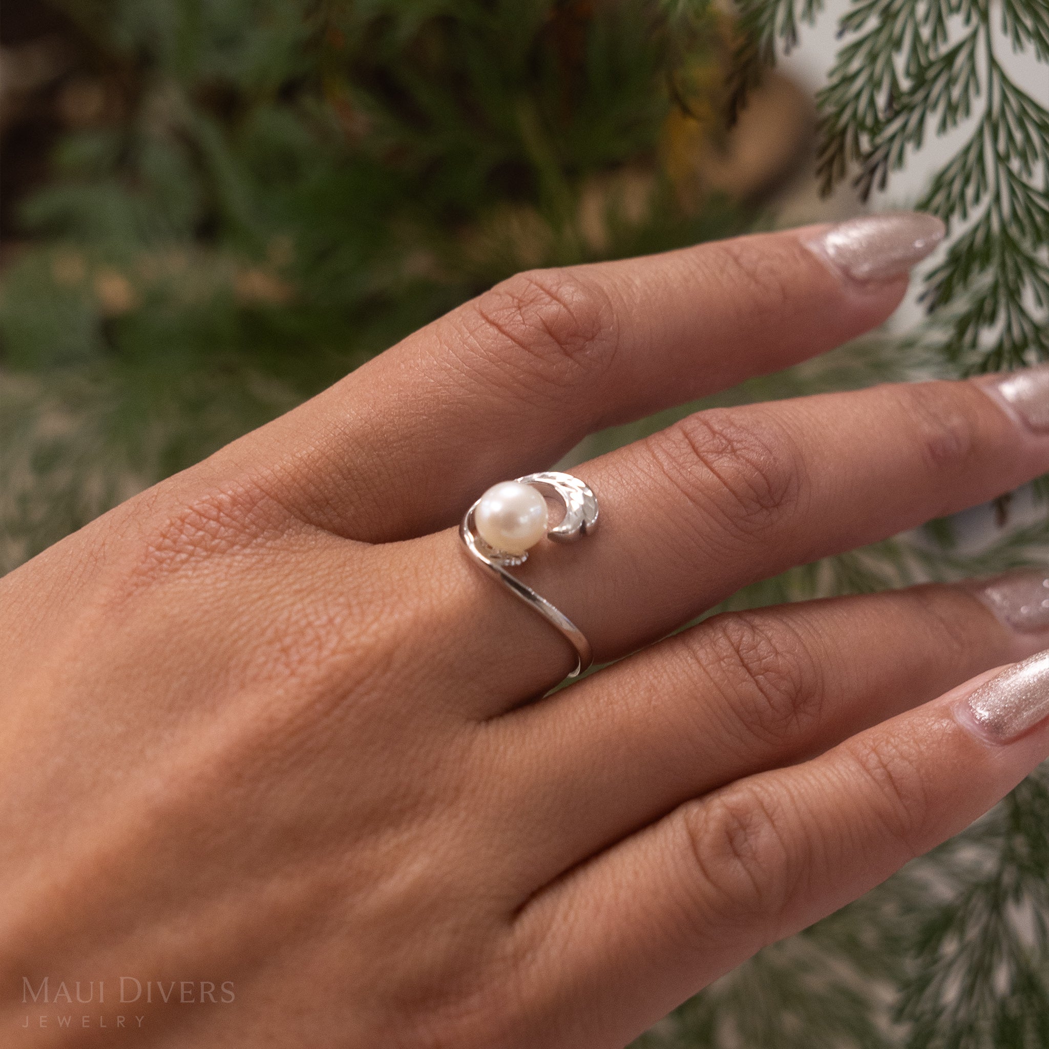 Pick A Pearl Nalu Ring in Sterling Silver - 15mm