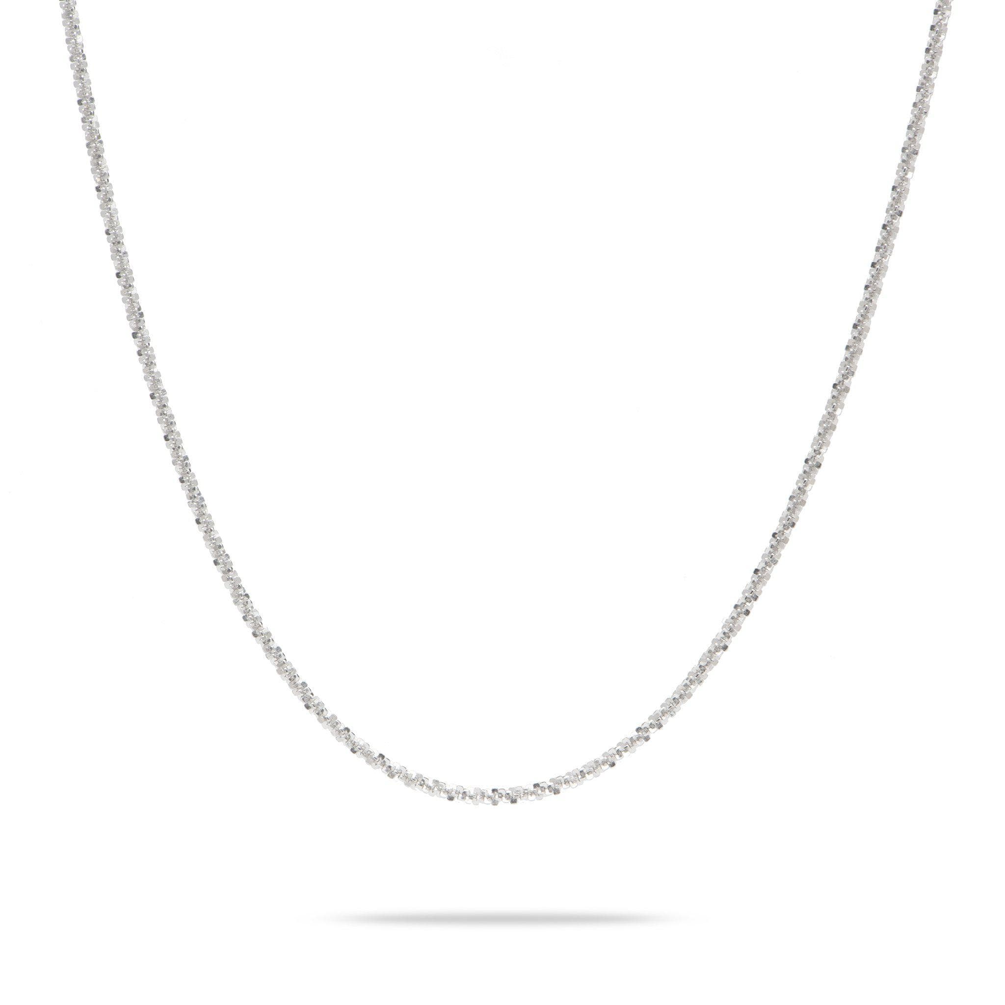 Sterling Silver Adjustable Margarita Chain in 24" 1.5mm - Maui Divers Jewelry